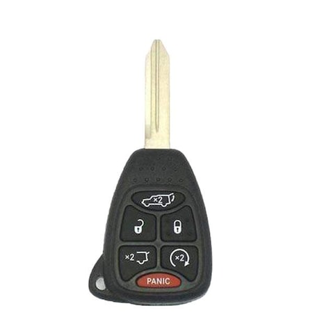 Solidkeys SolidKeys: Chrysler Dodge Jeep 6 Button Remote Key SLD-CDHKL-G083